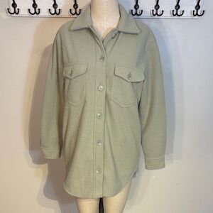 Rachel & Zoe Sage Utility shacket size small